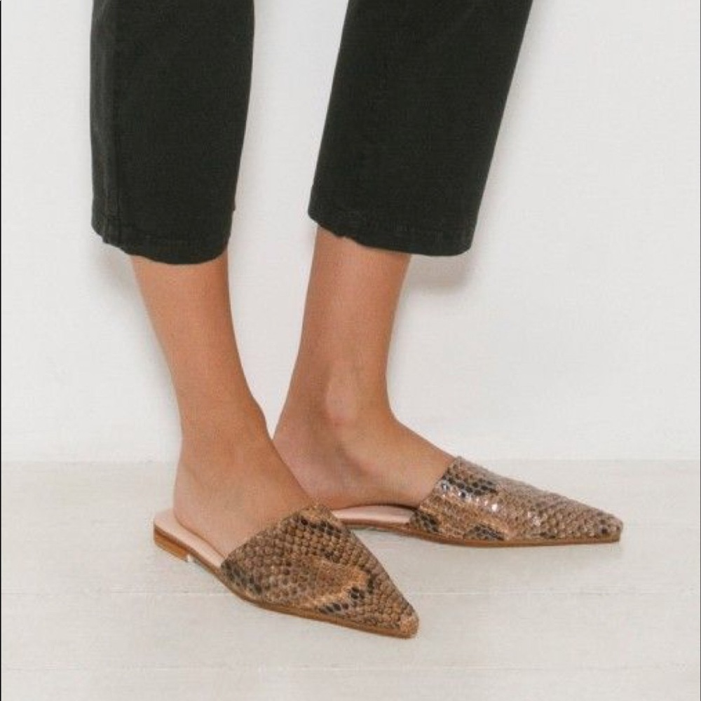 Brother Vellies sister mule in python